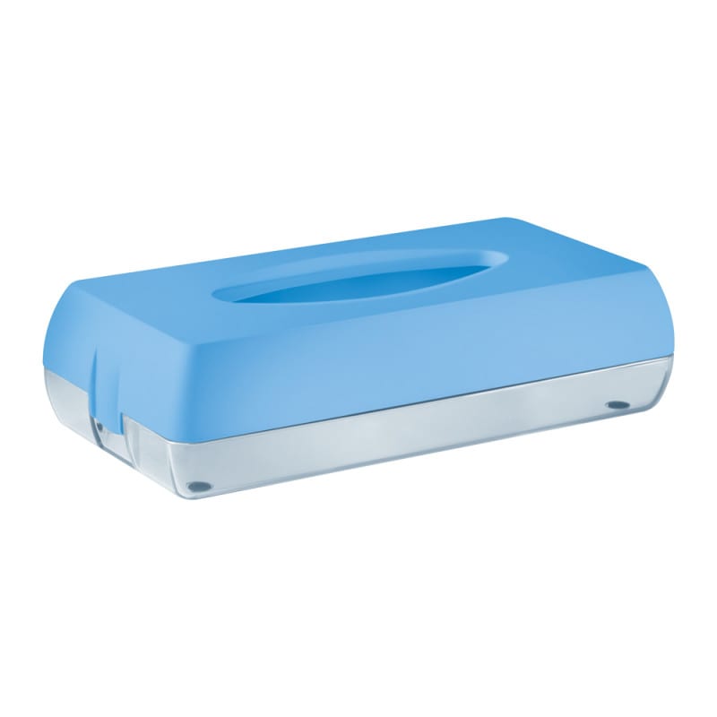 Cosmetic Wipe Dispenser light blue