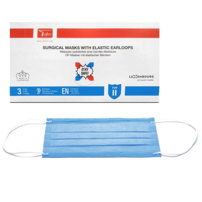 Surgical Masks "Made in Luxembourg"