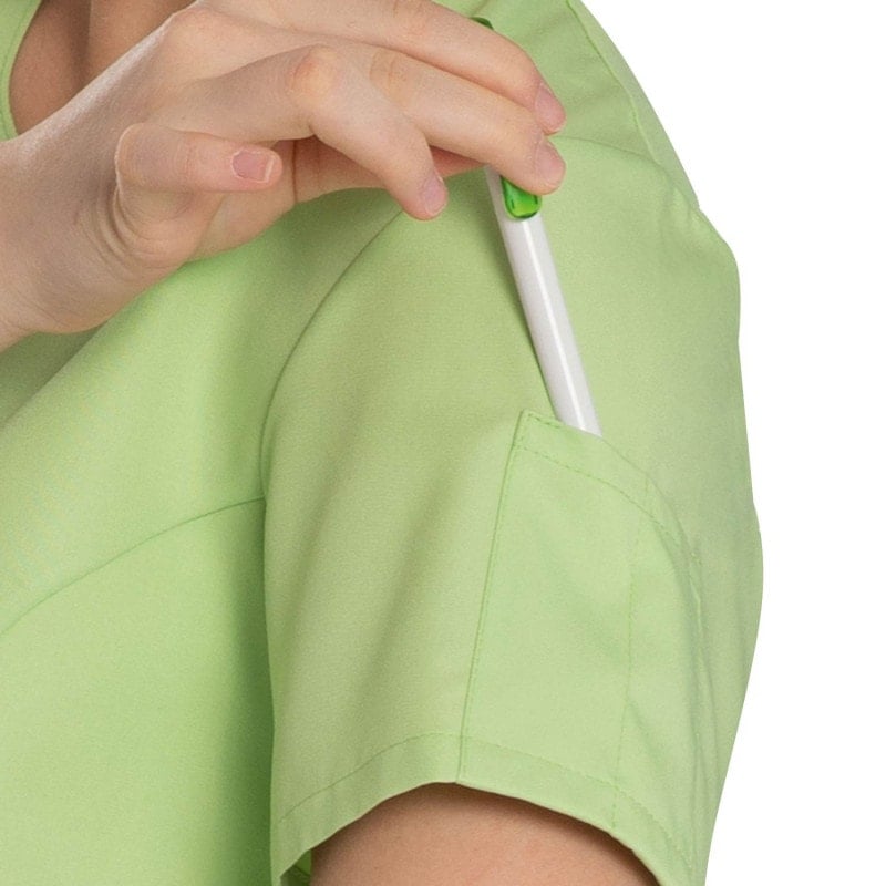 Women's TENCEL™ Scrub Top kiwi | 3XL