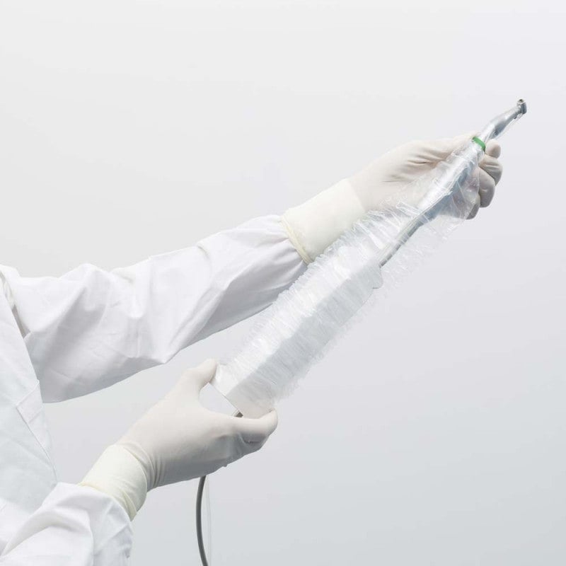 Sterile Tube Covers with adhesive strips, 240 x 7 cm