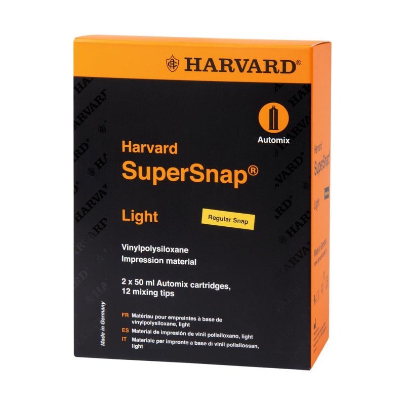 Harvard SuperSnap® Regular Snap Light, orange, Automix