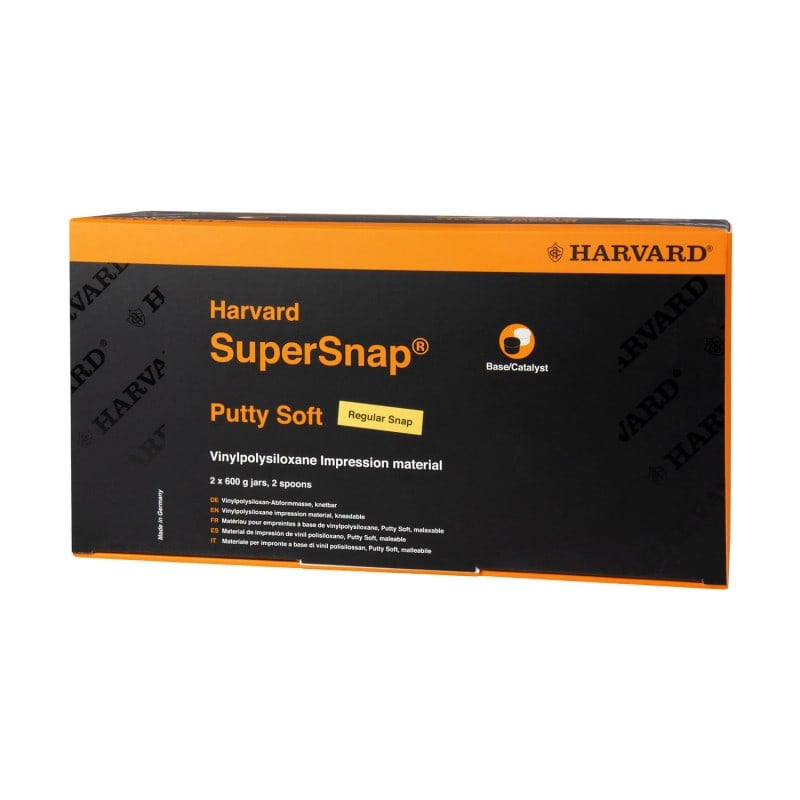 Harvard SuperSnap® Regular Snap Putty Soft, black, can