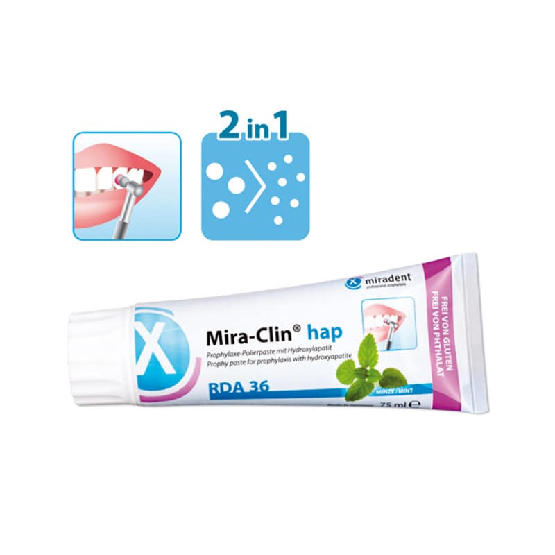 Mira-Clin® hap 100 cups with 2 g