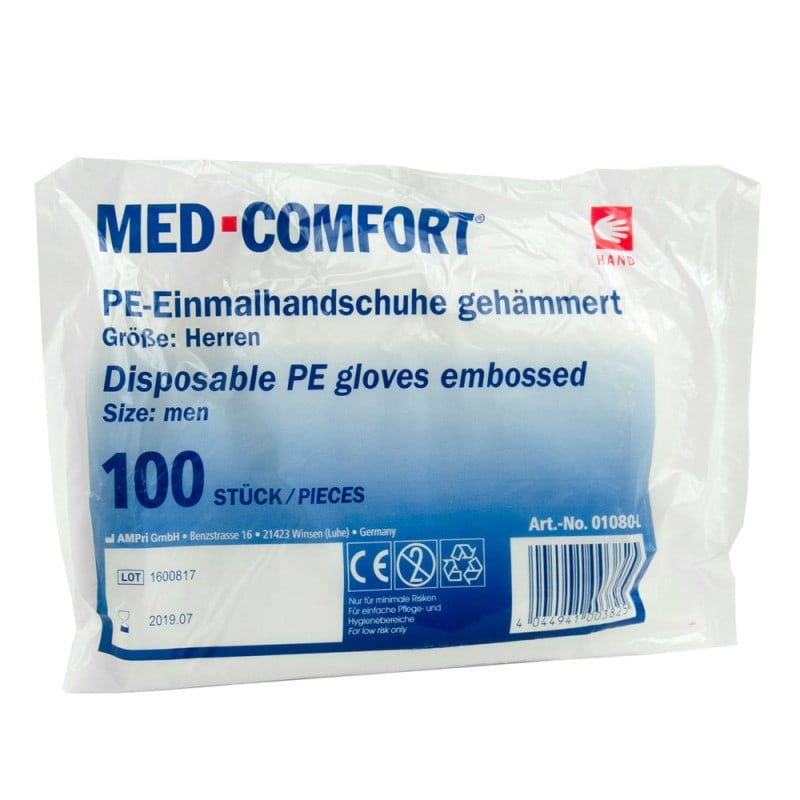 Disposable Polyethylene Gloves für Herren