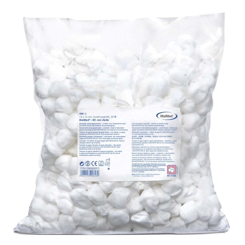 Gauze Swabs, Non-sterile egg-size