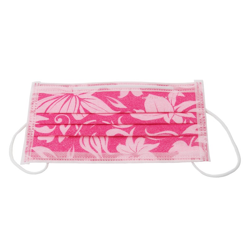 Monoart® Surgical Mask with flower pattern rose