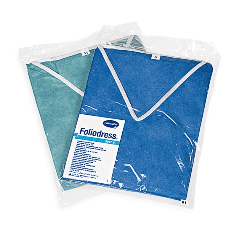 Foliodress® suit, Surgical Scrub Set blue | L