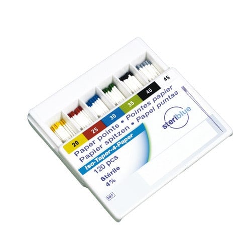 Iso taper paper points 4% | 25