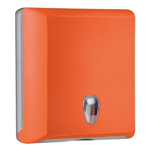 Paper Towel Dispenser «Colored Edition», small orange