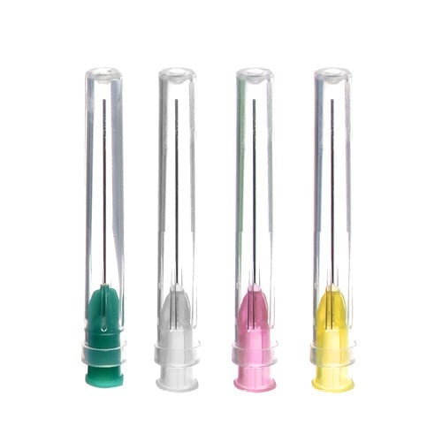 Aspirator Tips for Luer-Lock Handpiece G14, 2.1 x 39 mm, green