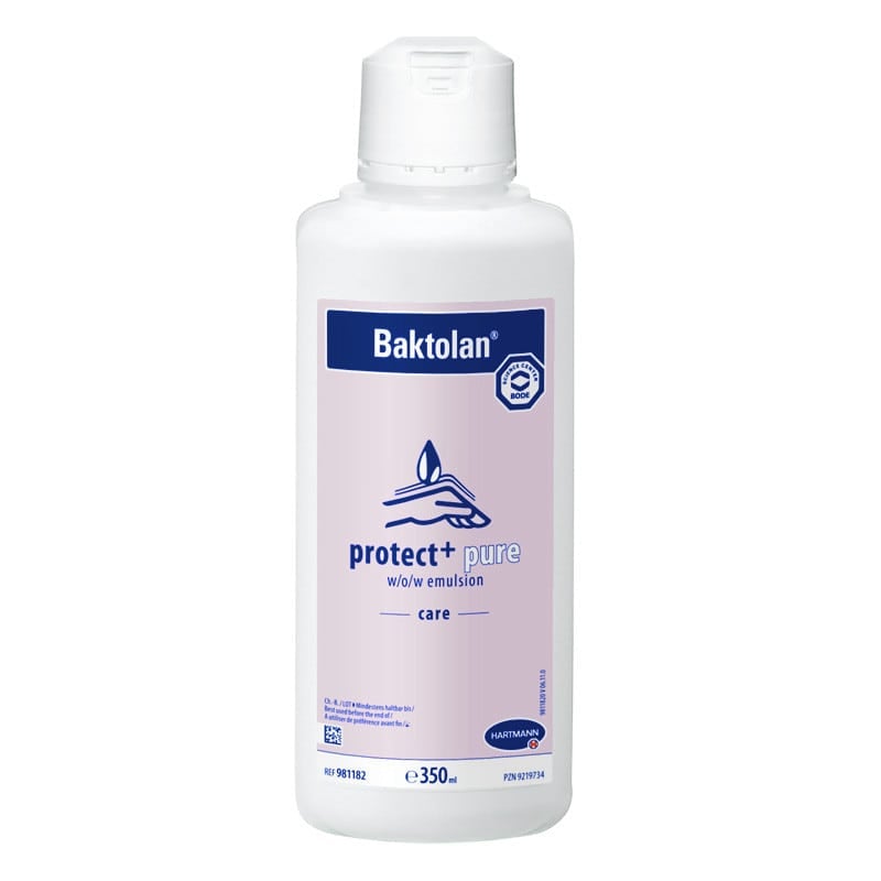 Baktolan® protect+ pure, Skin Emollient and Hand Cream 350 ml bottle