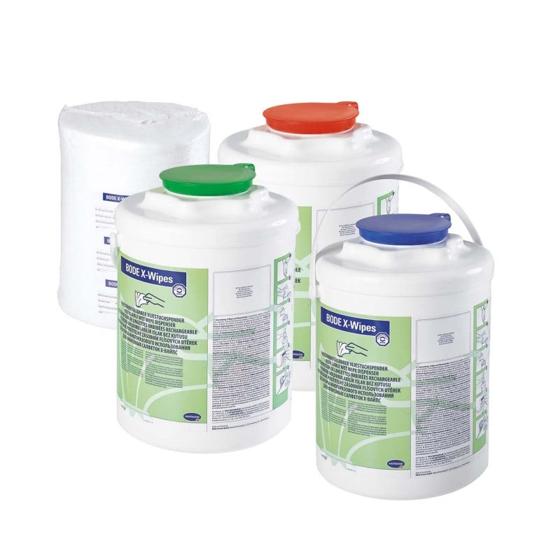 BODE X-Wipes, dispenser box blue