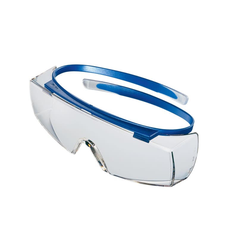 Uvex Super OTG Safety Glasses blue