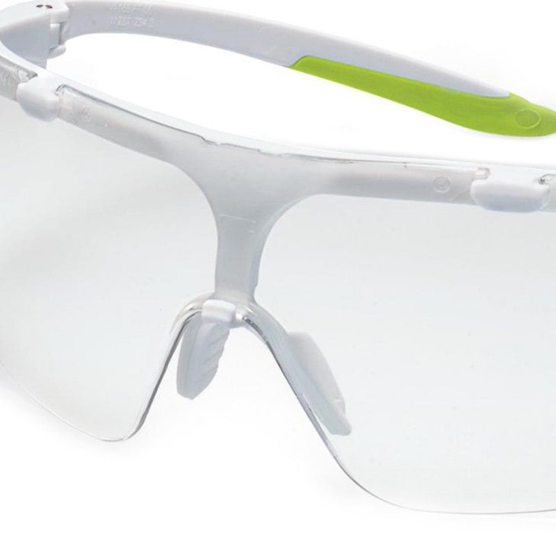 Uvex Super Fit Safety Glasses white-lime