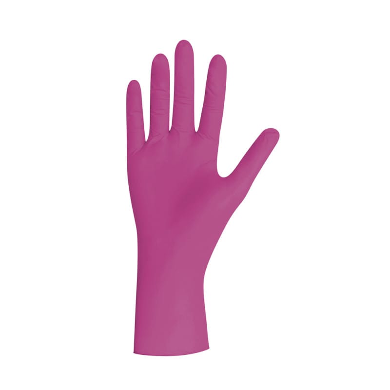 Unigloves Pearl Nitrile Gloves magenta | XL