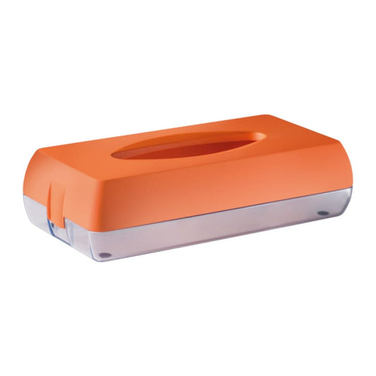 Cosmetic Wipe Dispenser orange