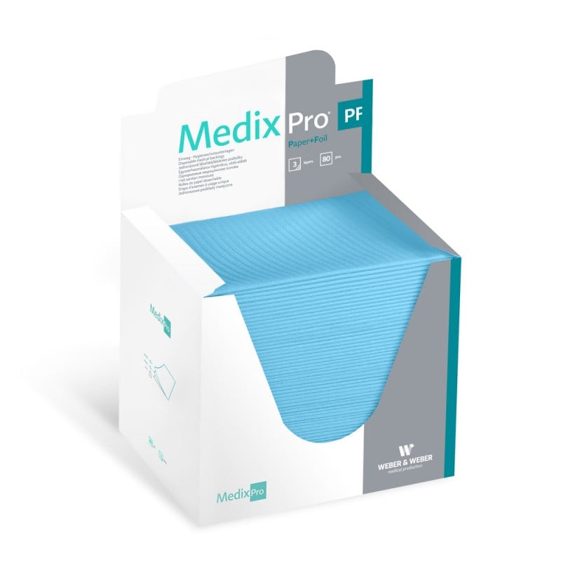 MedixPro Protective Underlays, 33 x 48 cm blue