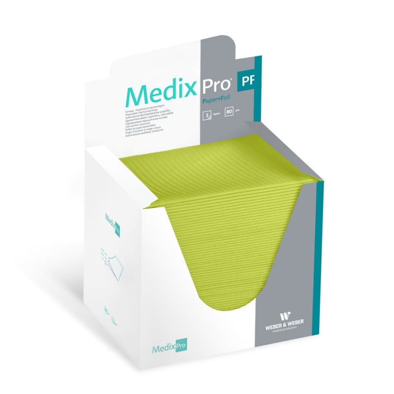 MedixPro Protective Underlays, 33 x 48 cm lime