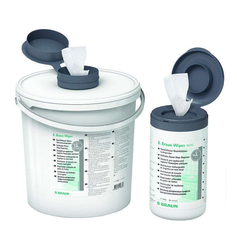 B.Braun Refillable Fleece Wipe Dispenser Dispenser Tube