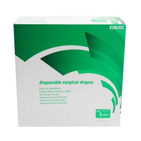 Fenestrated Surgical Drapes, Self-Adhering 45 x 75 cm