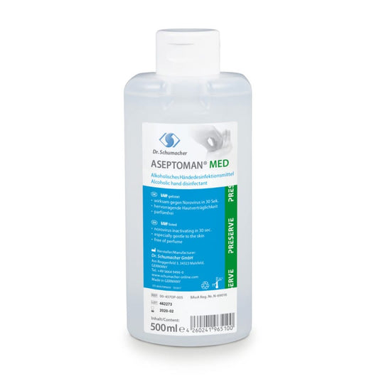 Aseptoman med 500 ml dispenser bottle