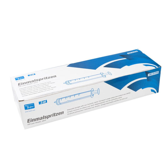 Disposable Syringes with Luer Connector 2 ml