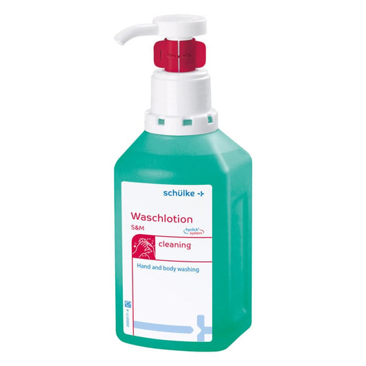 S&M Body Wash and Hand Wash (pH Neutral) 500 ml Hyclick bottle