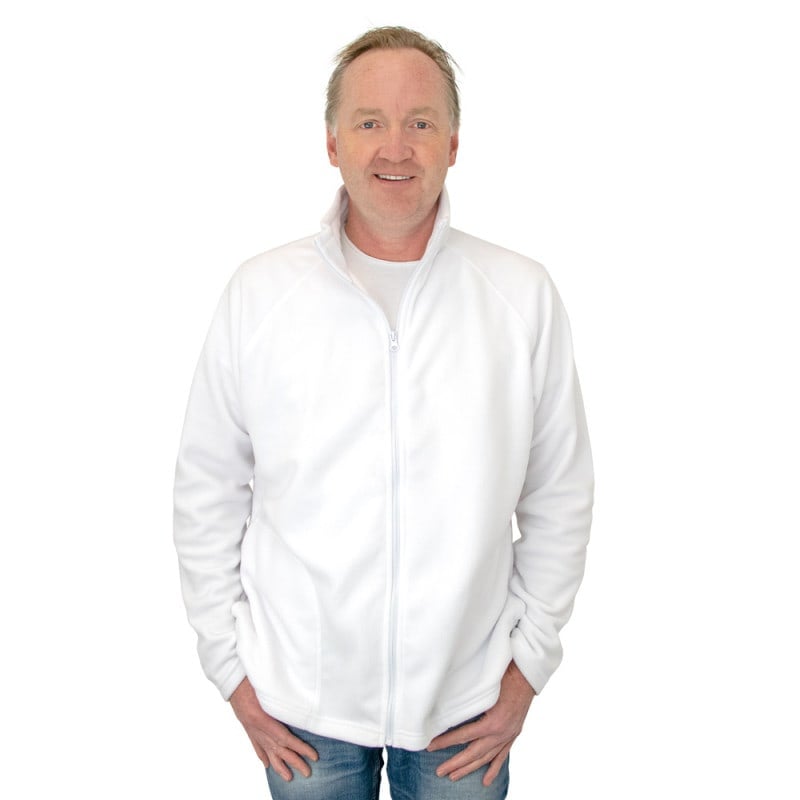 Fleece Jacket "Ruben" weiß | M