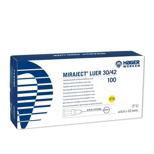 Miraject Luer Cannulas 0.4 x 42 mm