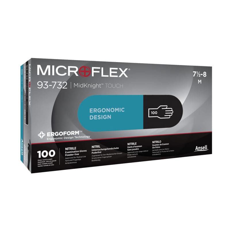 Ansell Microflex® Midknight™ Touch M