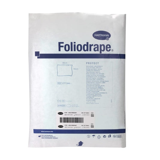 Foliodrape Protect Surgical Drapes, Self-Adhesive 90 x 100cm (25 drapes)