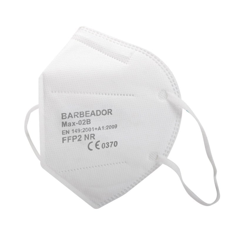 Foldable FFP2 Mask unvalved