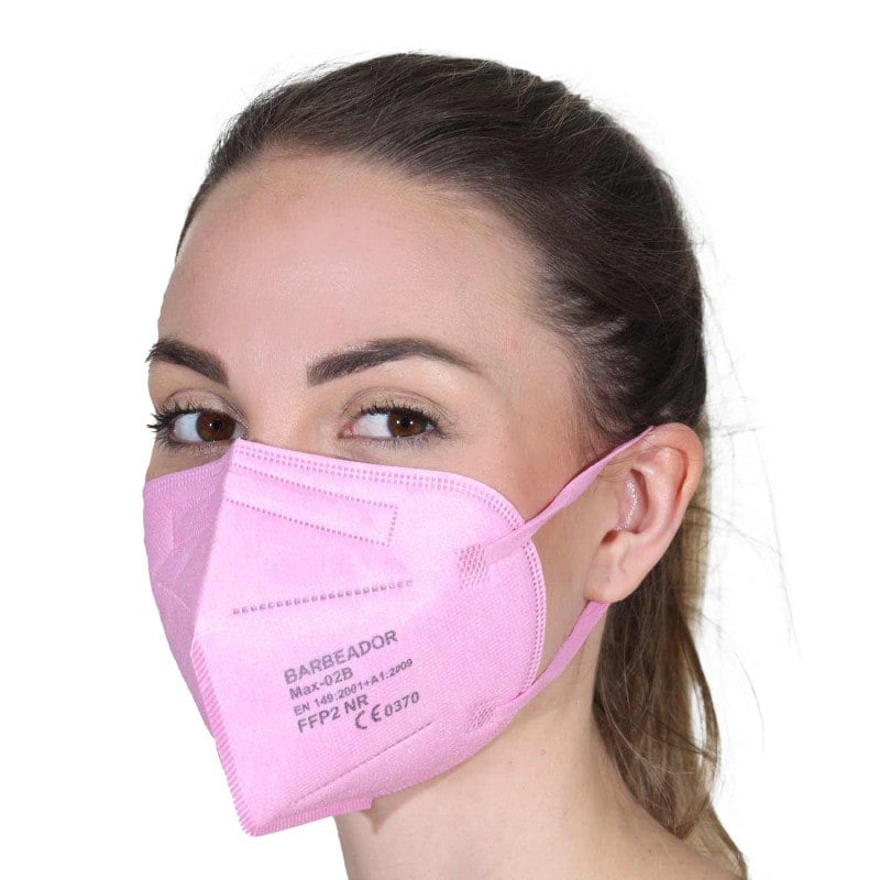 Coloured FFP2 Mask rose