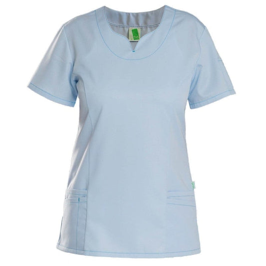 Women's TENCEL™ Scrub Top light blue | S