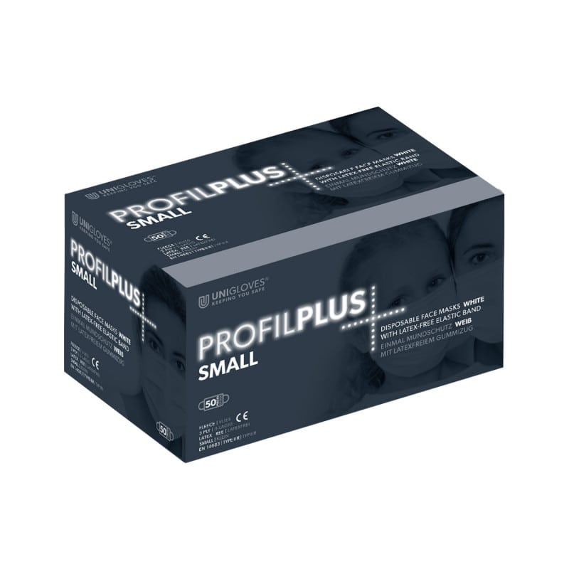 UNIGLOVES Surgical Mask small bright pink