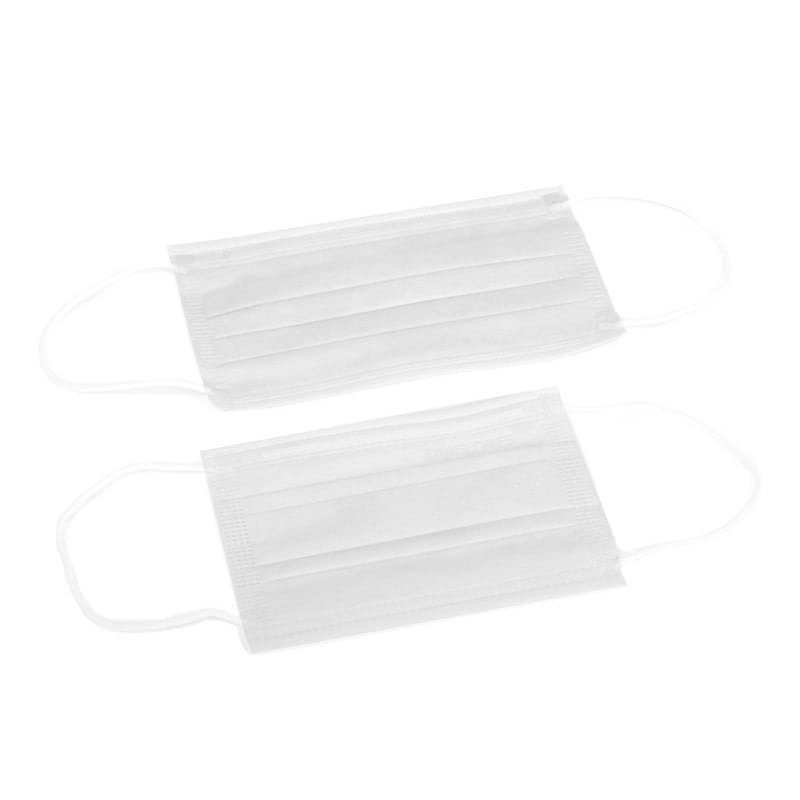UNIGLOVES Surgical Mask small white