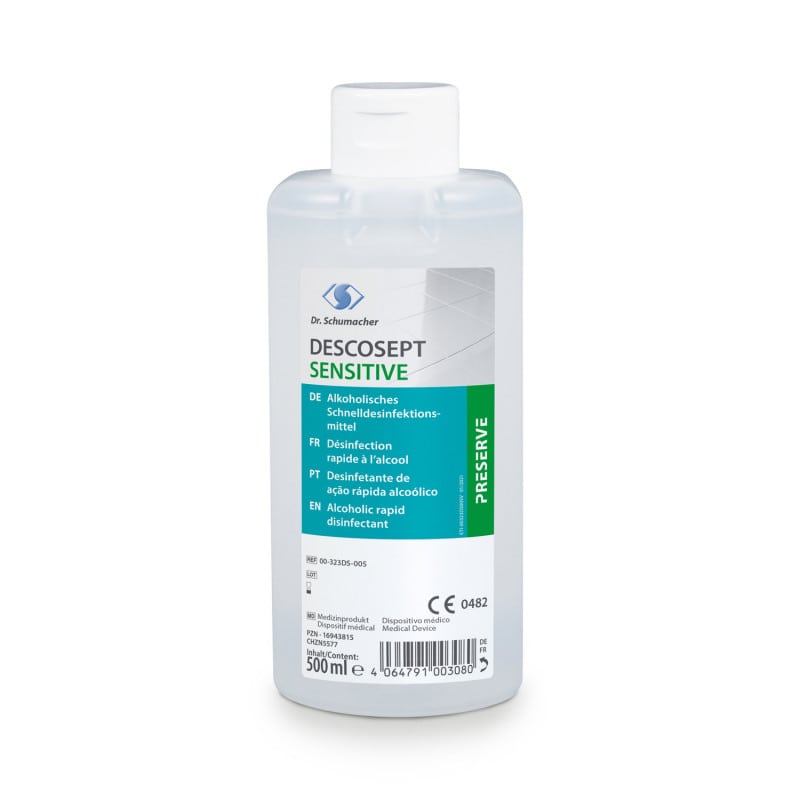 Descosept Sensitive Rapid Disinfectant 500 ml Bottle