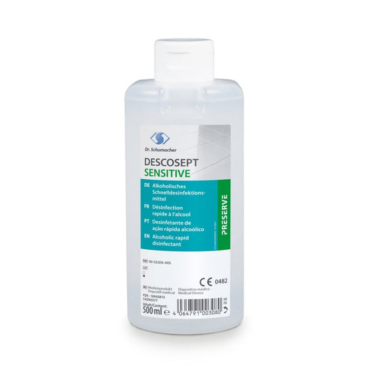 Descosept Sensitive Rapid Disinfectant 500 ml Bottle