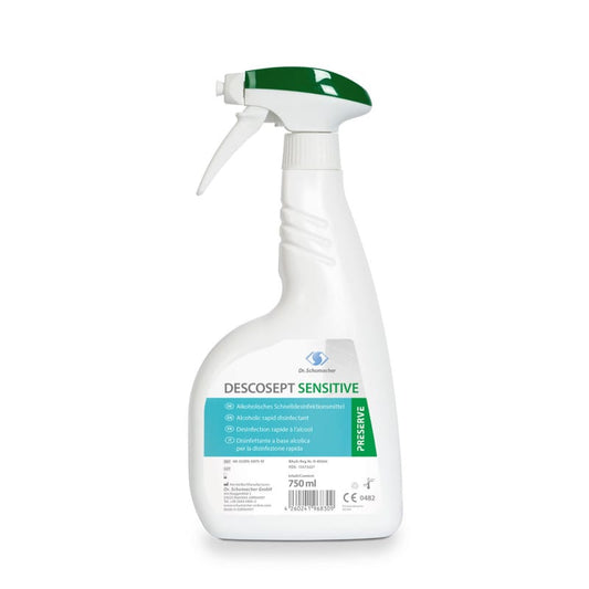 Descosept Sensitive Rapid Disinfectant 750 ml Spray Bottle