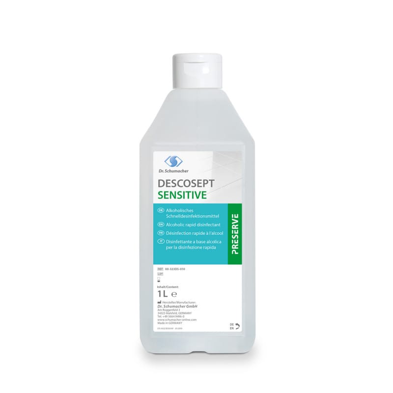 Descosept Sensitive Rapid Disinfectant 1 Litre Bottle