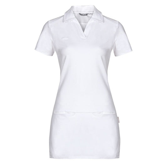 Tamara Long Polo Shirt XS | white