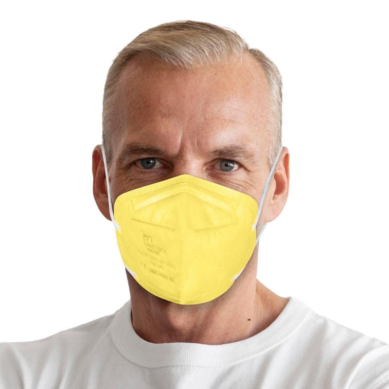 Teqler FFP2 Masks yellow
