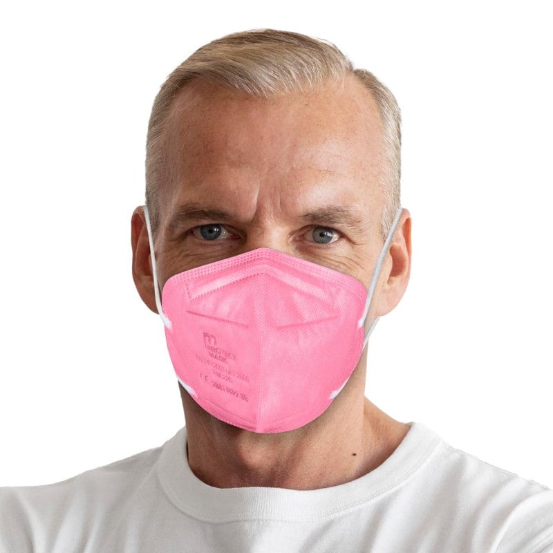 Teqler FFP2 Masks pink