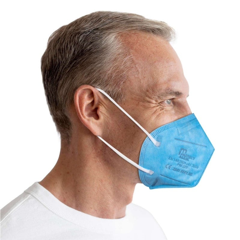 Teqler FFP2 Masks blue