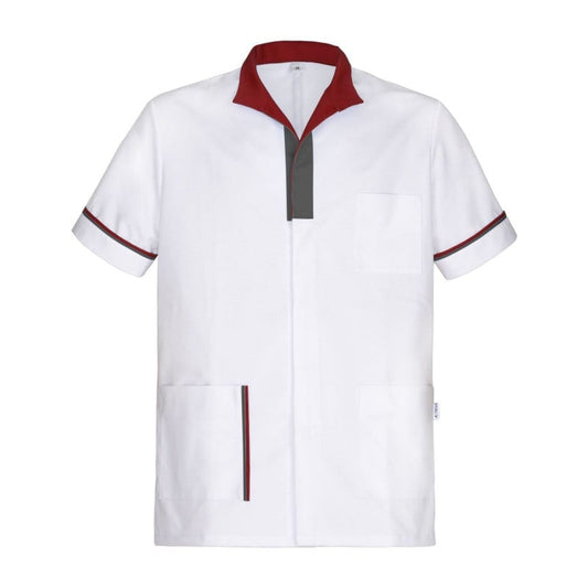 Pegasus Unisex Scrub Top merlot | XS