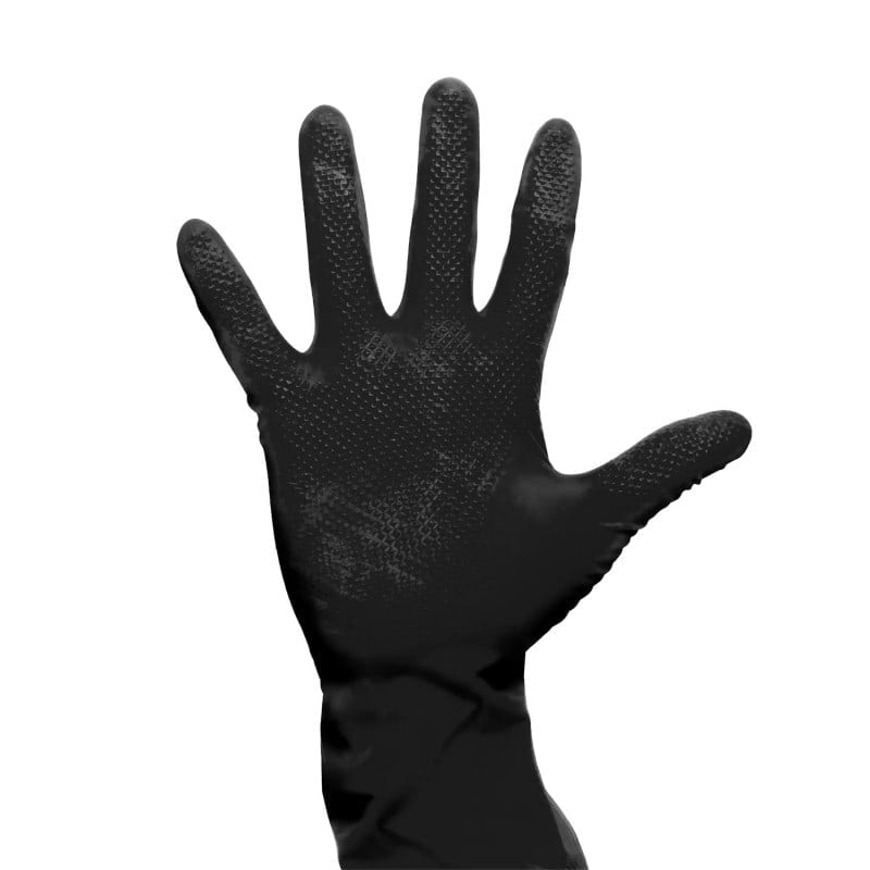 High Grip Nitrile Gloves M