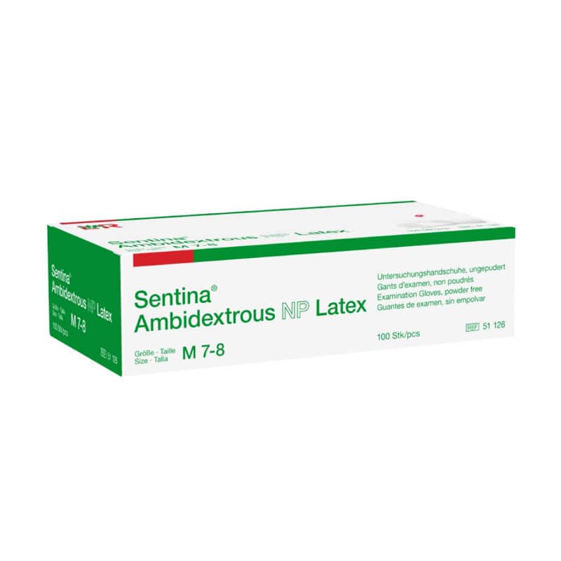 Sentina® Ambidextrous Latex S – Bozberg Dentist Supplies