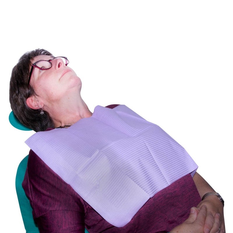 Dental Bibs purple