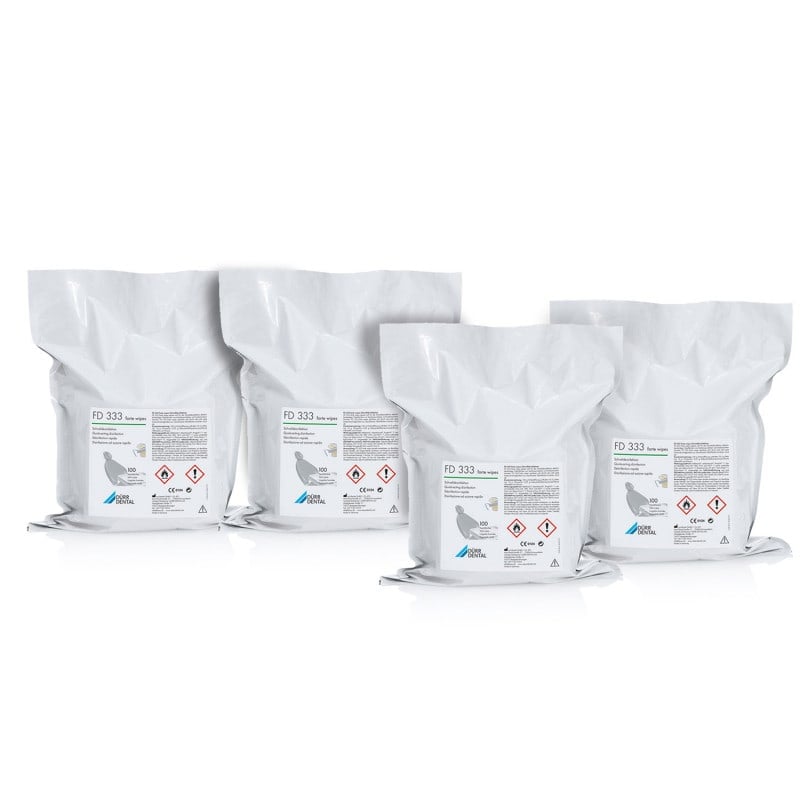 FD 333 forte wipes Refill pack (4 x 100 wipes)