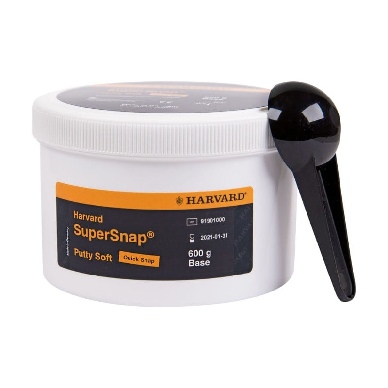 Harvard SuperSnap® Quick Snap Putty soft, black, Handmix can